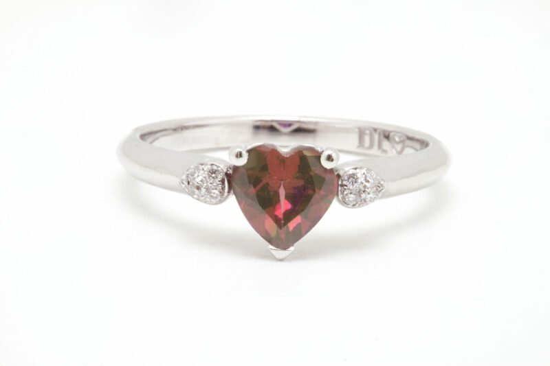98 ANELLI SEMIPREZIOSI CUORE 9KT - immagine 15