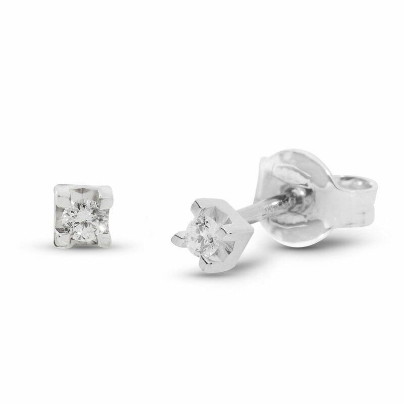 10 ORECCHINI DIAMANTATI