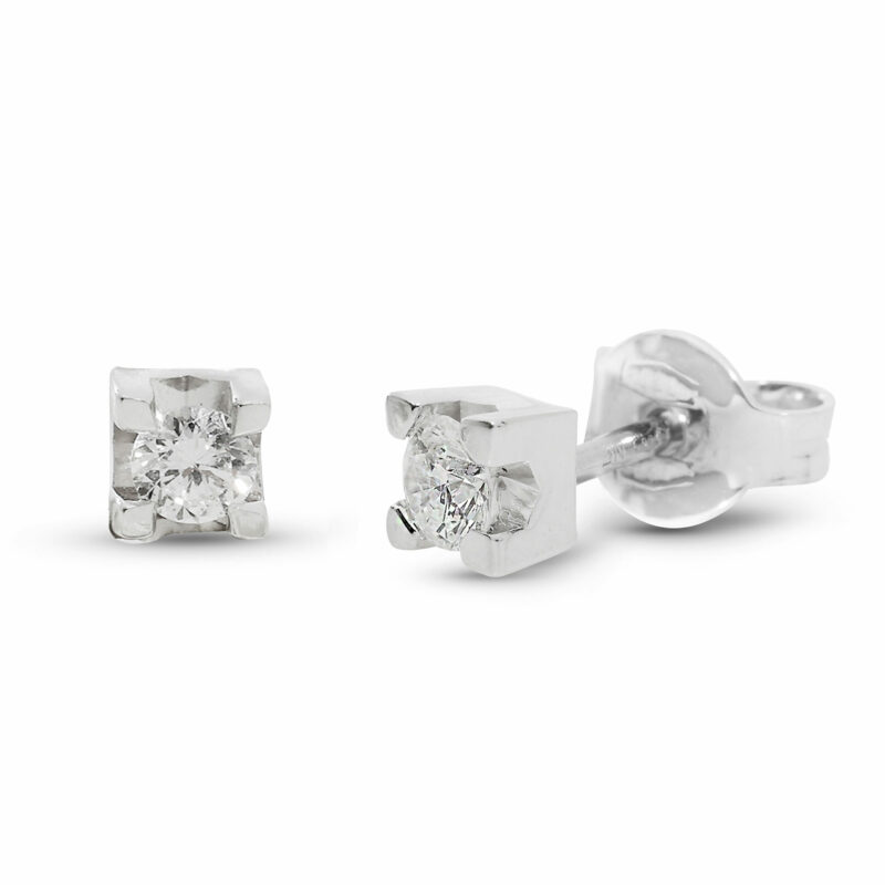 10A1 ORECCHINI DIAMANTATI UP
